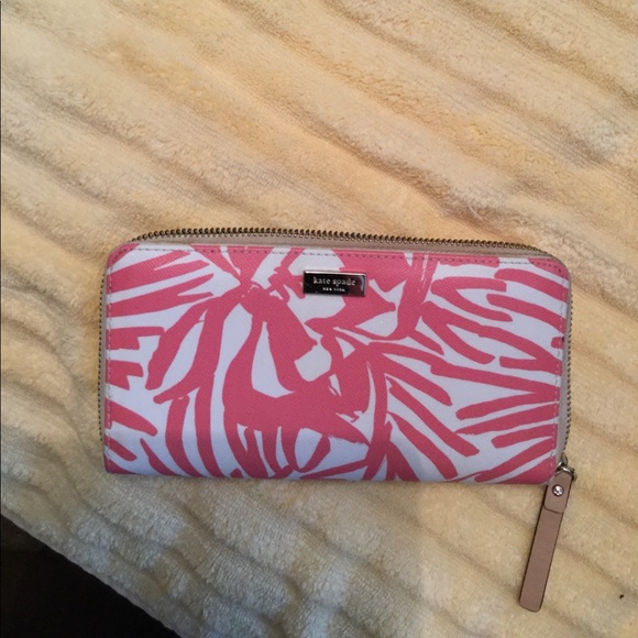 Kate Spade Jules Palm wallet - Picture 3 of 4